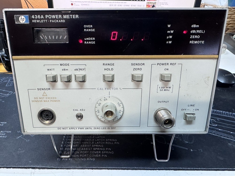 HP Agilent 436A Digital RF Power Meter