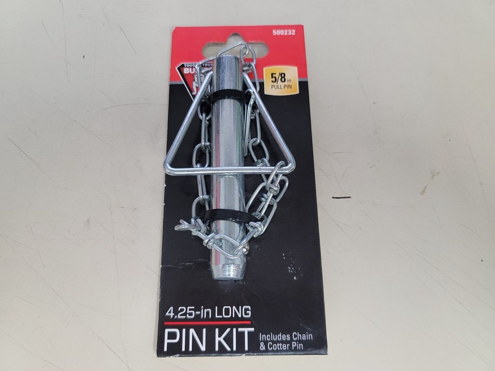 BULLDOG TOOLS # 500232 TRAILER JACK 5/8" 4.25" LONG PULL PIN KIT - B1