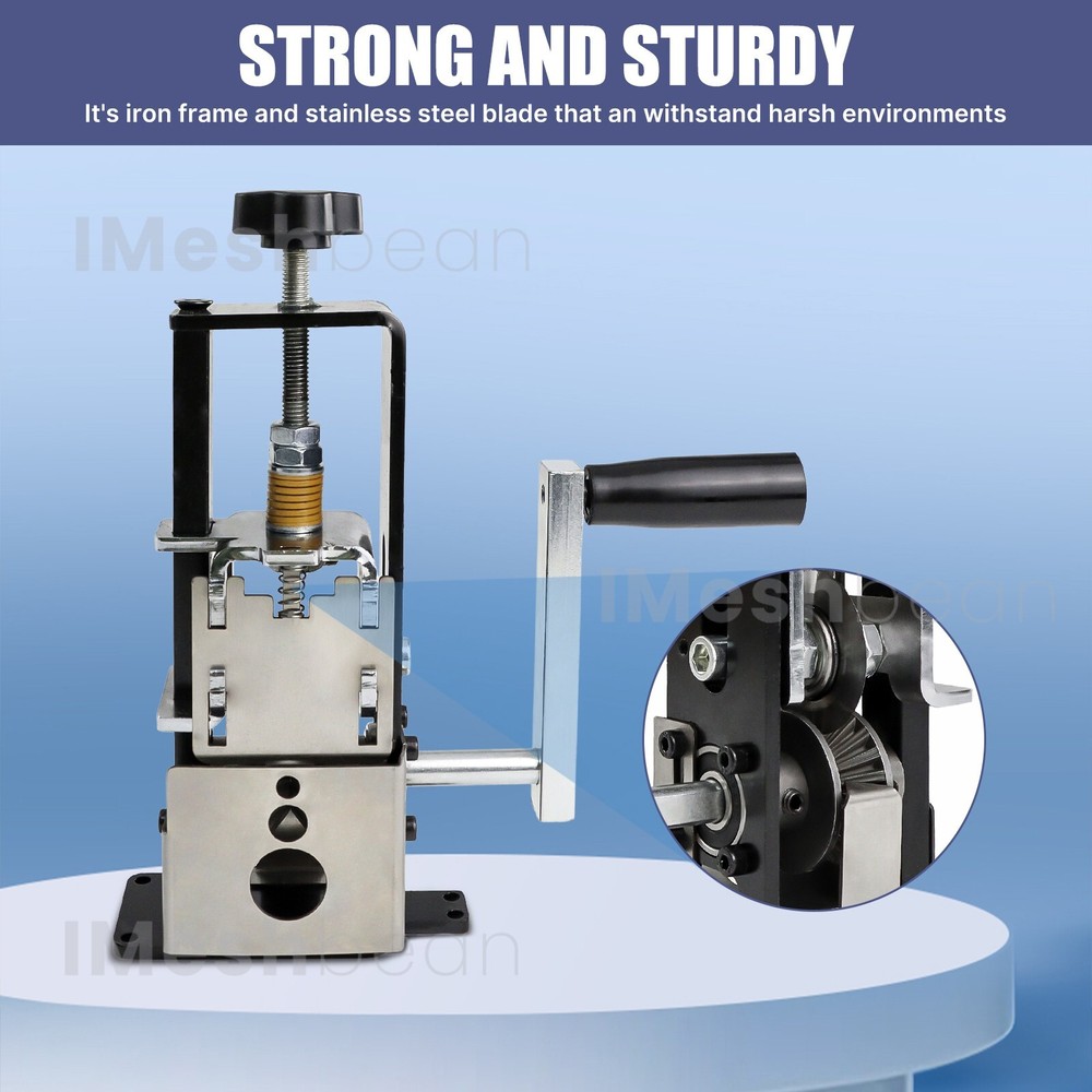 Hand Crank Wire Stripper Wire Stripping Machine Cables Scrap Recycle Cable Tool