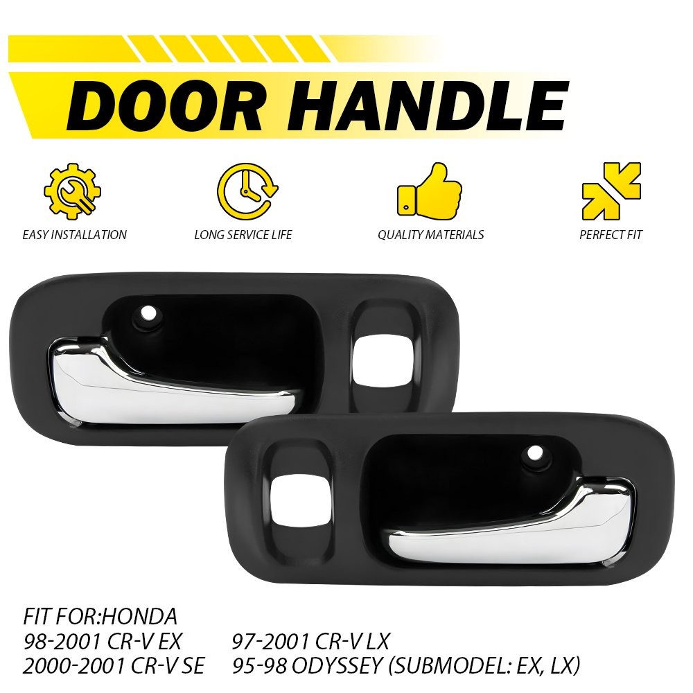 Front Interior Inside Inner Handle Door Passenger Driver for Side 97-01 CR-V CRV