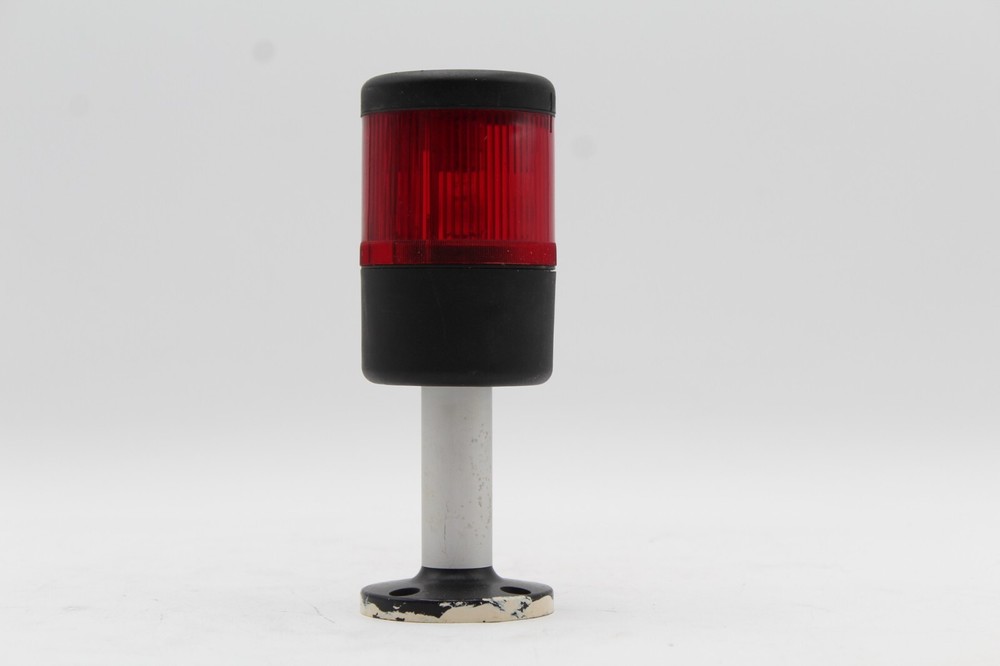 Telemecanique XVAL3C Red Stack Light and Base