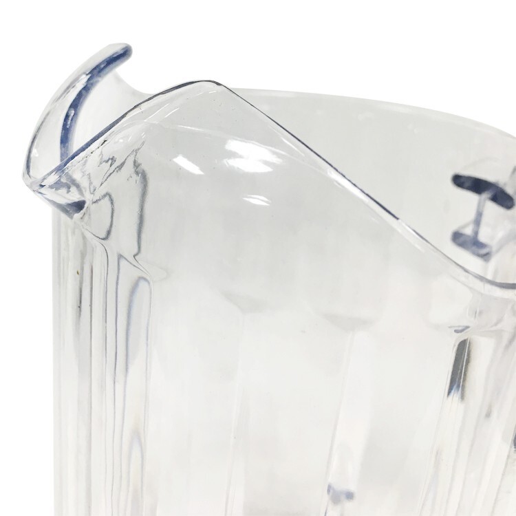 30 oz Restaurant Water Pitcher , Clear Foodservice Polycarbonate Pitcher 1L