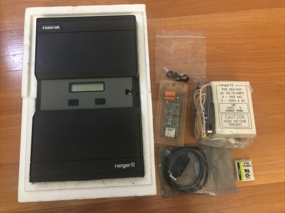 RUSTRAK RR3-1500-1 RANGER DATA LOGGER NEW BUT NOT IN ORIGINAL BOX