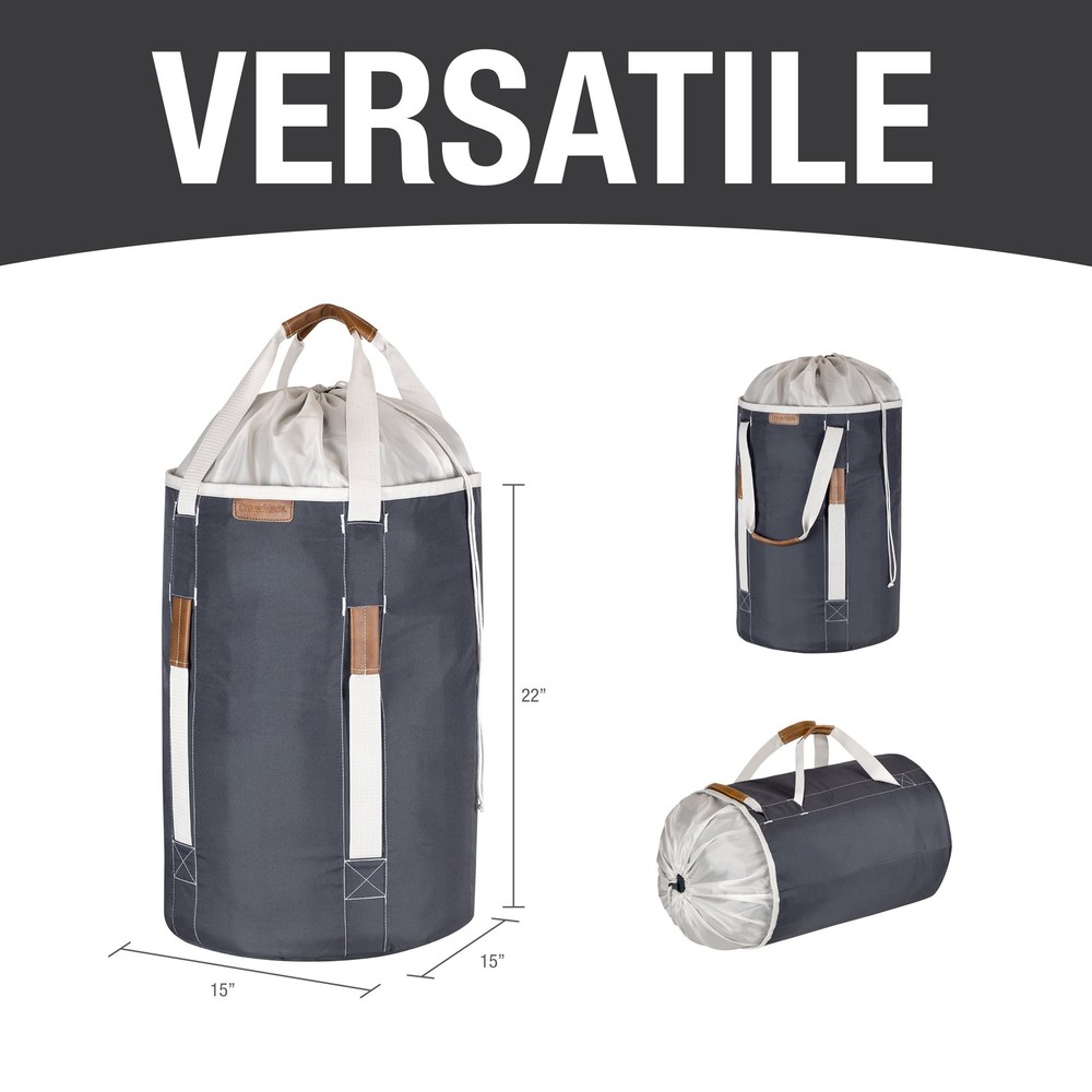Laundry Duffel Luxe Stone Gray/Shadow Gray