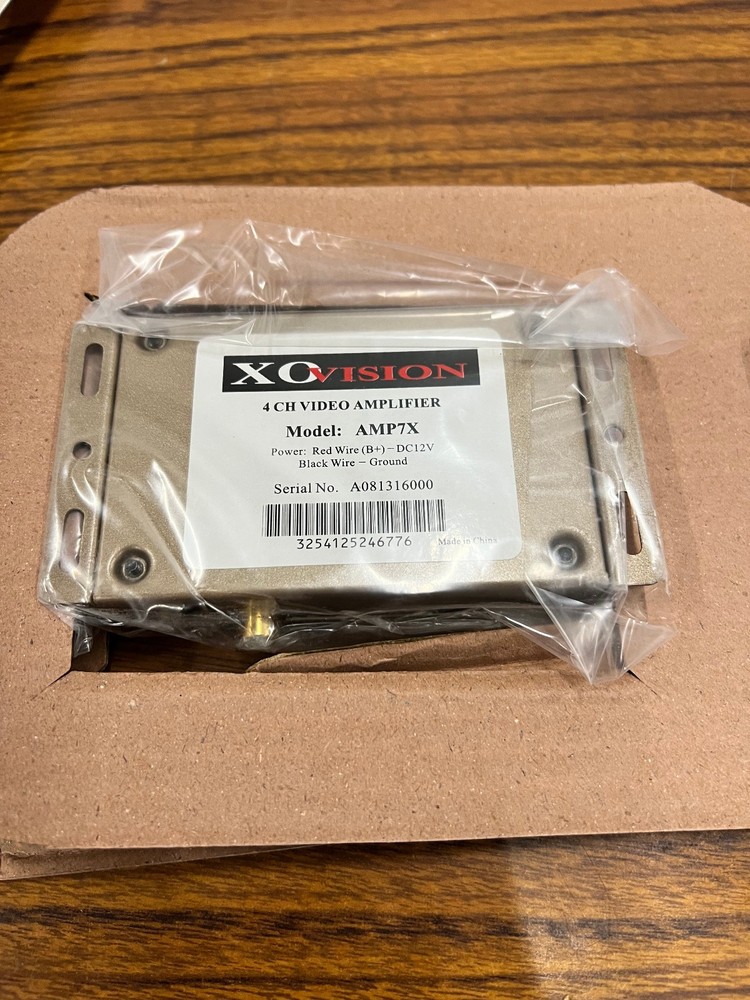 XO VISION VIDEO AMPLIFIER AMP7X