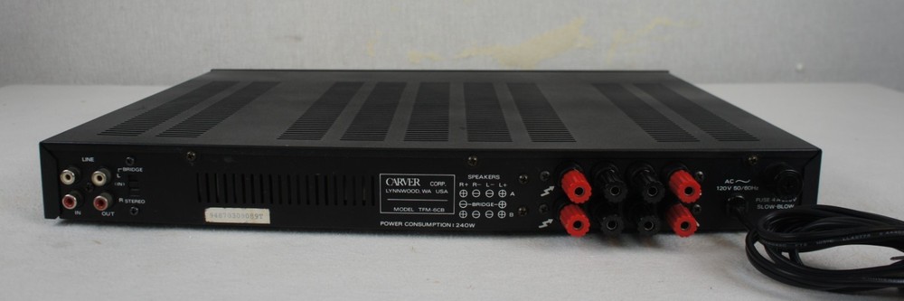 CARVER TFM-6CB POWER AMPLIFIER