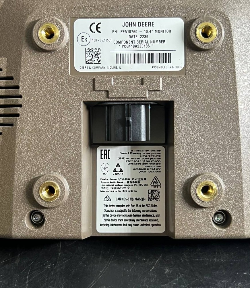 John Deere Commadcenter commandarm Console With Joystick 🕹️ Command Center