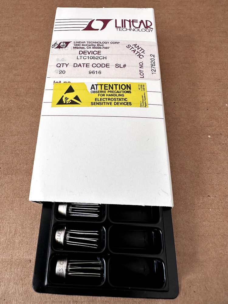 1pc  LTC1052CH Zero-Drift Operational Amplifier