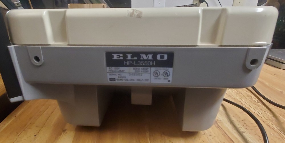 ELMO HP-L3550H Transparency Overhead Projector Tested Working Pre-owned School