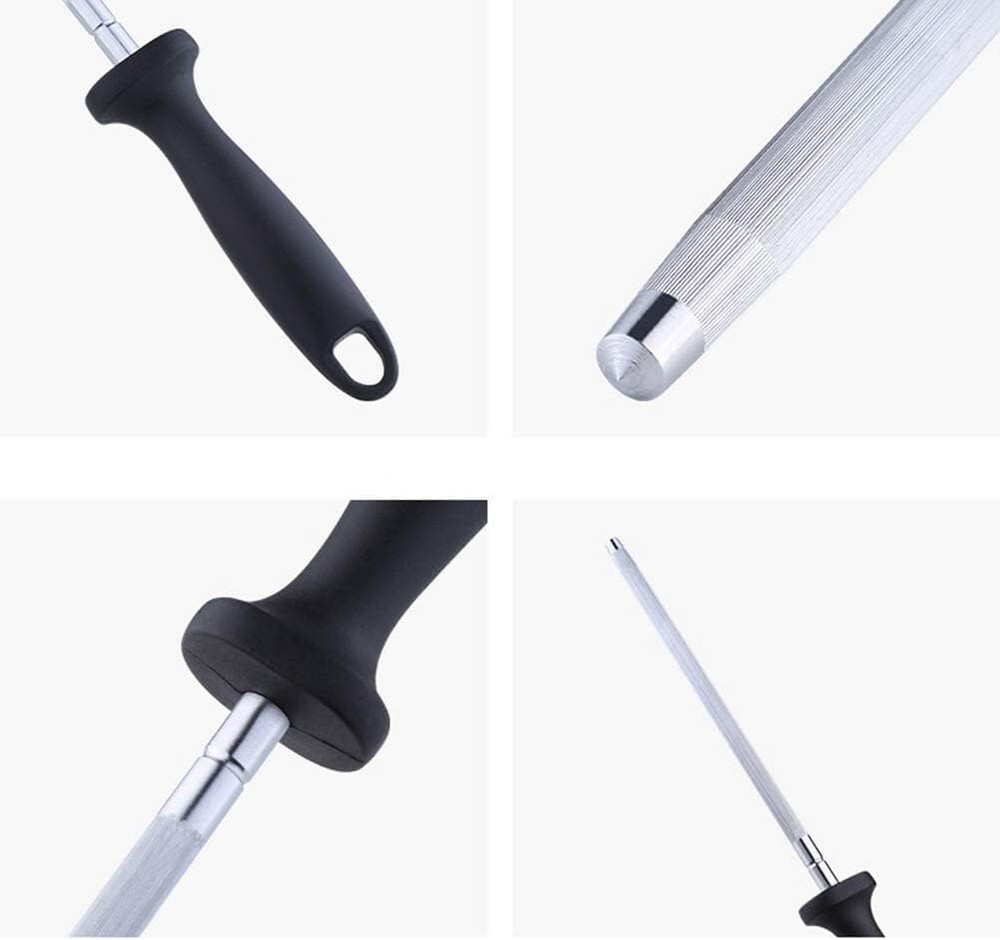 13 Sharpening Rod Knife Sharpener Steel Rod Professional Kitchen Tool Diamond