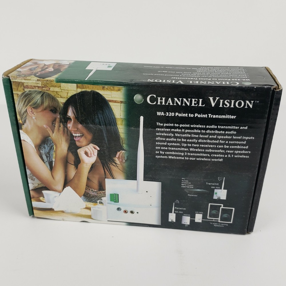 Channel Vision WA-320 Wireless Point To Point Transmitter