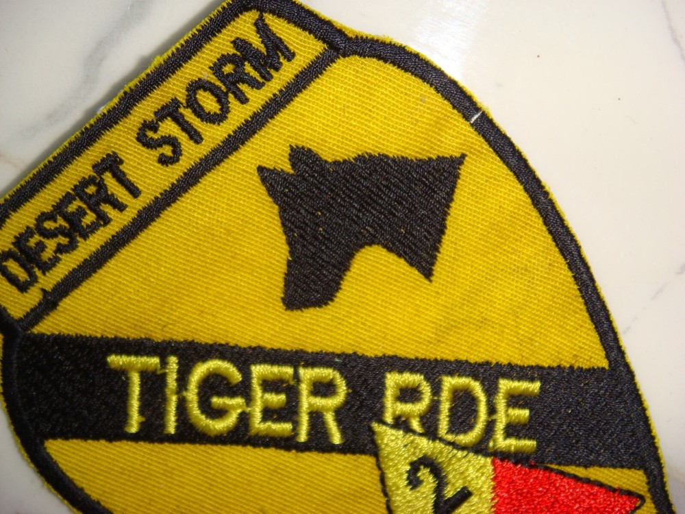 PATCH DESERT STORM US 1st BRIGADE - 2nd BRIGADE HELL ON WHEELS