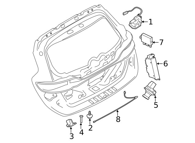 Genuine Ford Control Unit EJ7Z14B291H