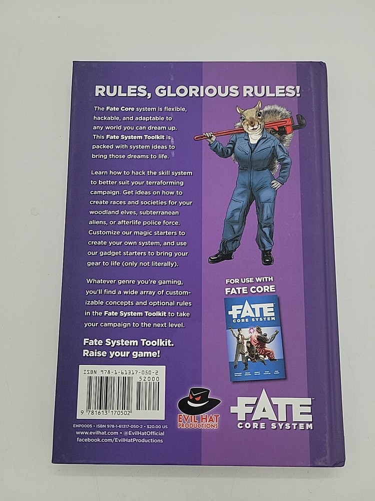 FATE System Toolkit Tabletop FATE Core Supplement