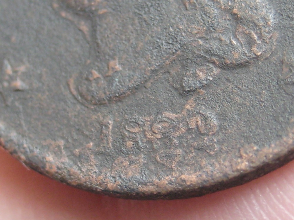 1832 Matron Head Large Cent Penny- VG Details, Medium Letters