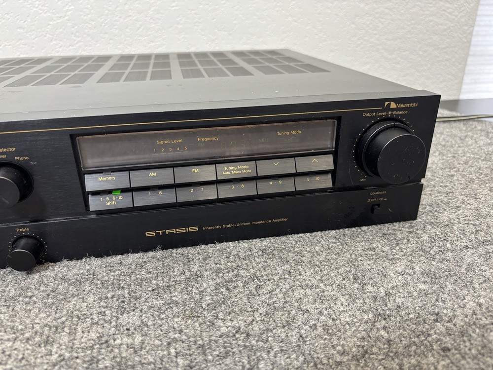 Nakamichi SR-2A Stereo Receiver STASIS