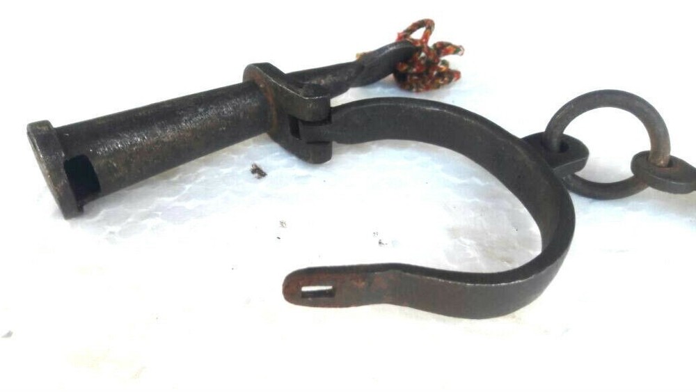 Style Cuff Handcrafted Fine Iron Lock & Handcuffs Key Unique gift