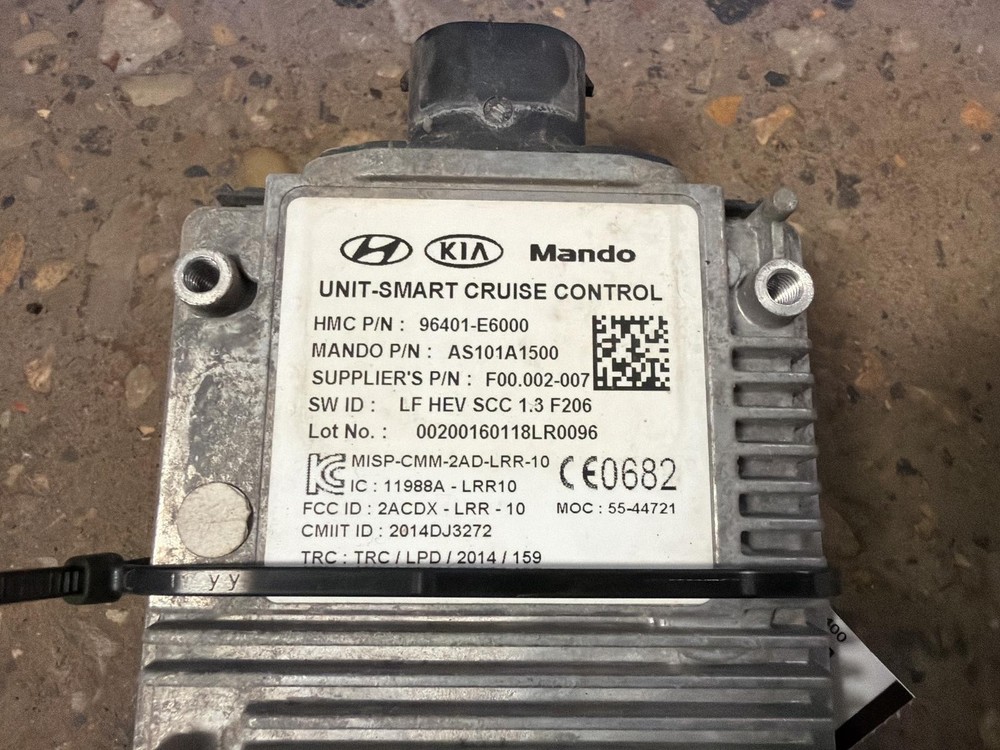 16 HYUNDAI SONATA CRUISE CONTROL MODULE ID#: 96401-E6000