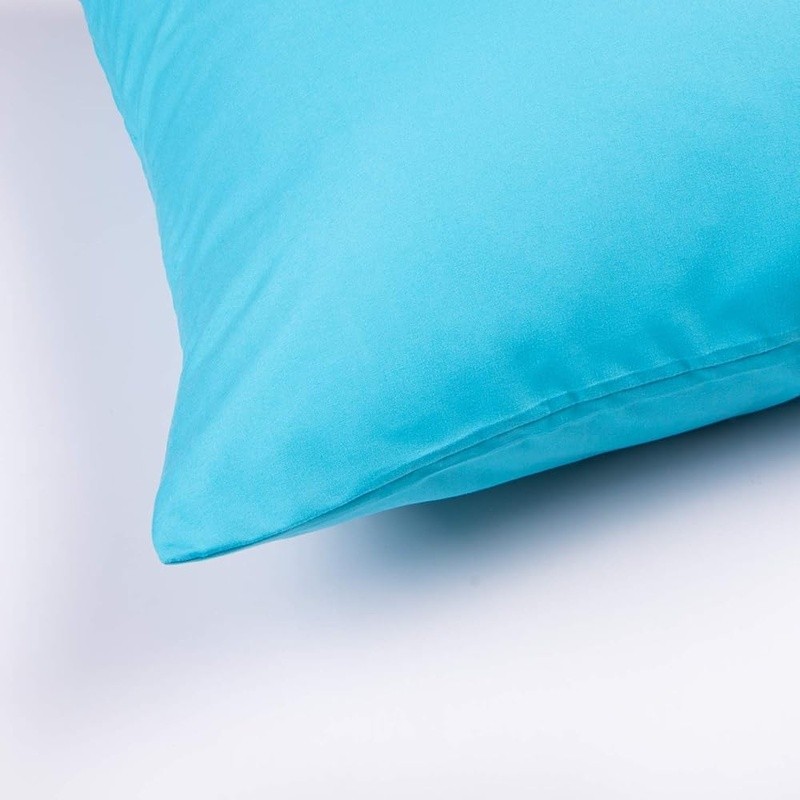 Microfiber King Pillowcases 20x36 Inch Envelope Closure Soft Durable 2 Pack New