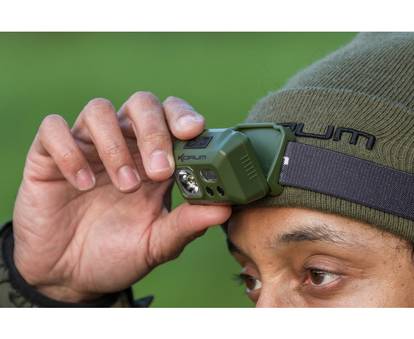 Korum Neoteric Compact Headtorch 550 Lumen