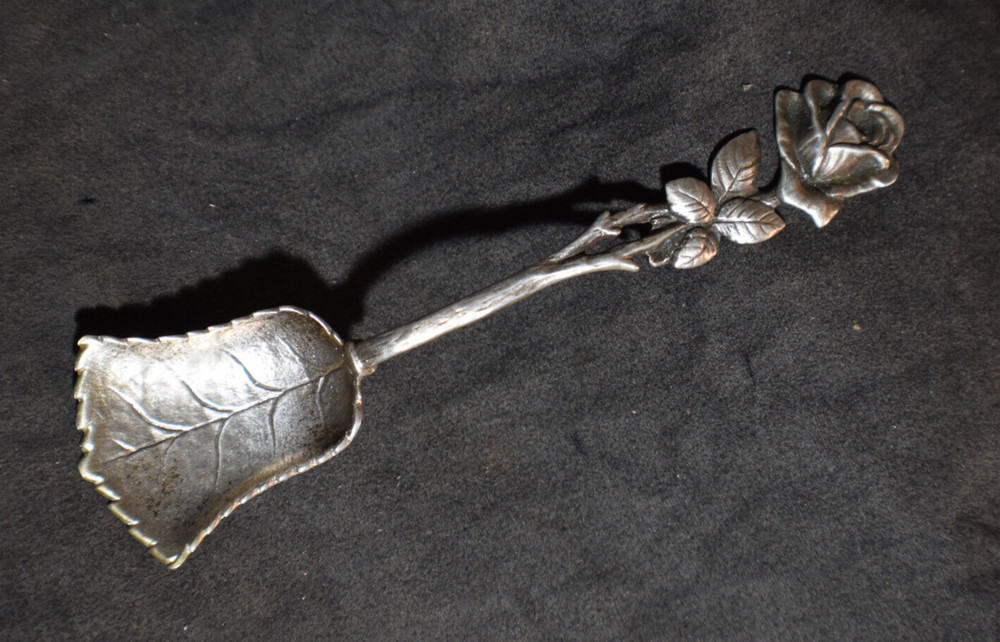 Widmann Christoph .800 Silver Hildesheimer Rose Sugar Spoon