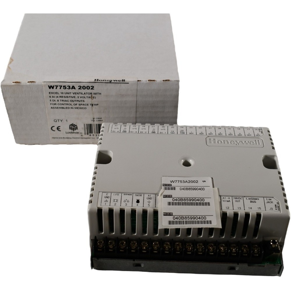 NEW Honeywell W7753A2002 Excel 10 for Unit Ventilator Controller
