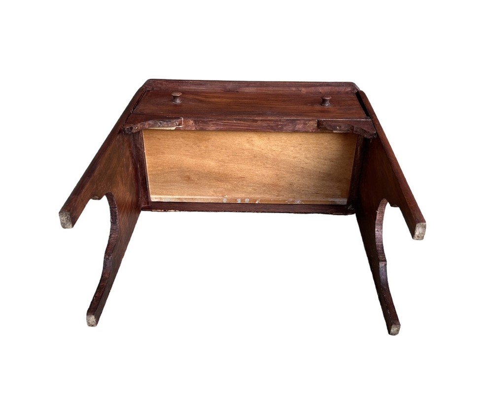 Antique Miniature Chest with Mirror Salesman Sample
