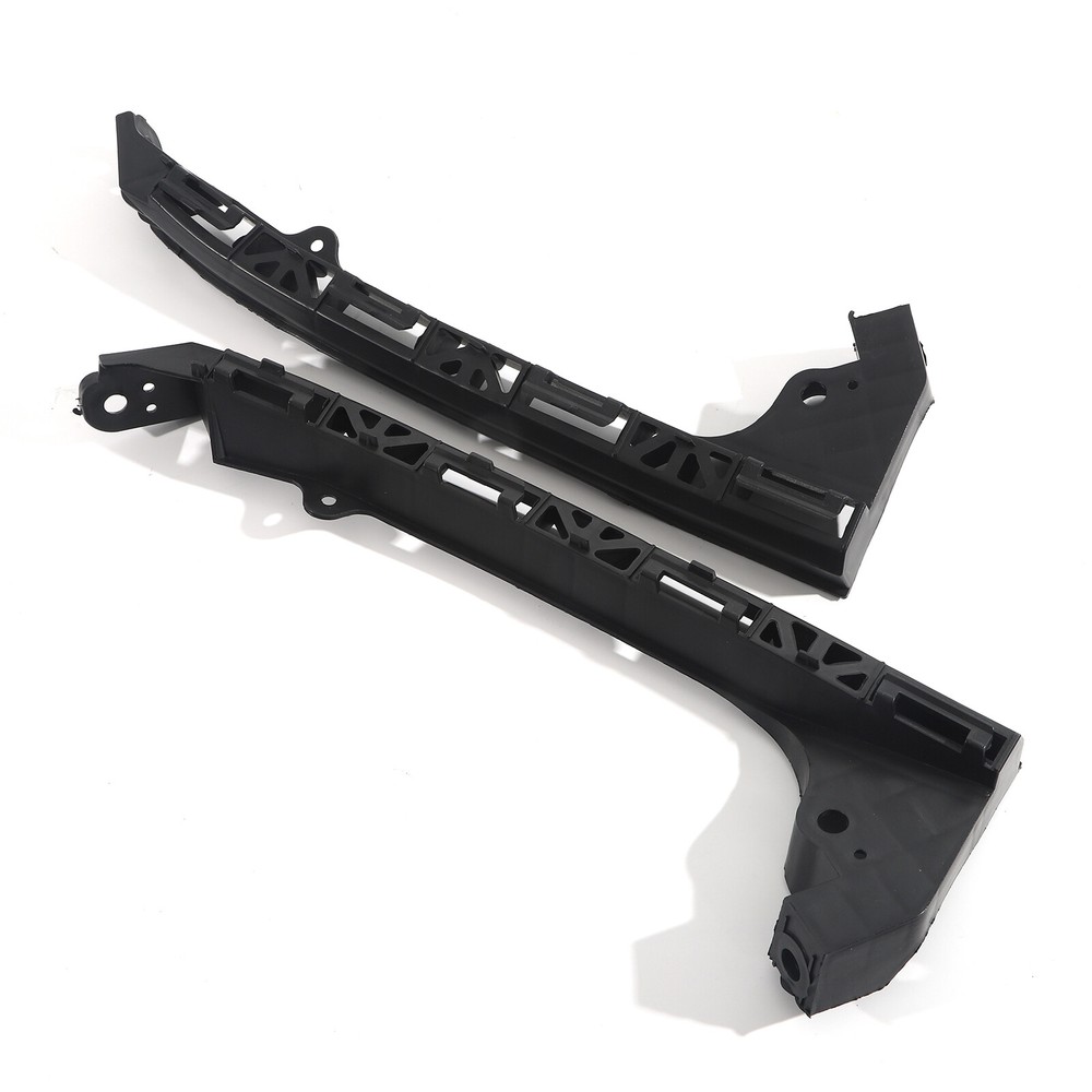 Pair Bumper Bracket Set For 2009-2014 Honda Fit Front Left & Right Plastic