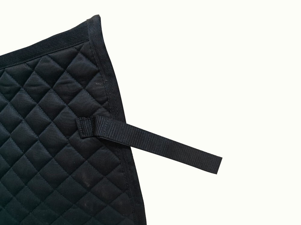 EEP English Saddle pad available in 25.5" width, 18" drop, Spine 22"