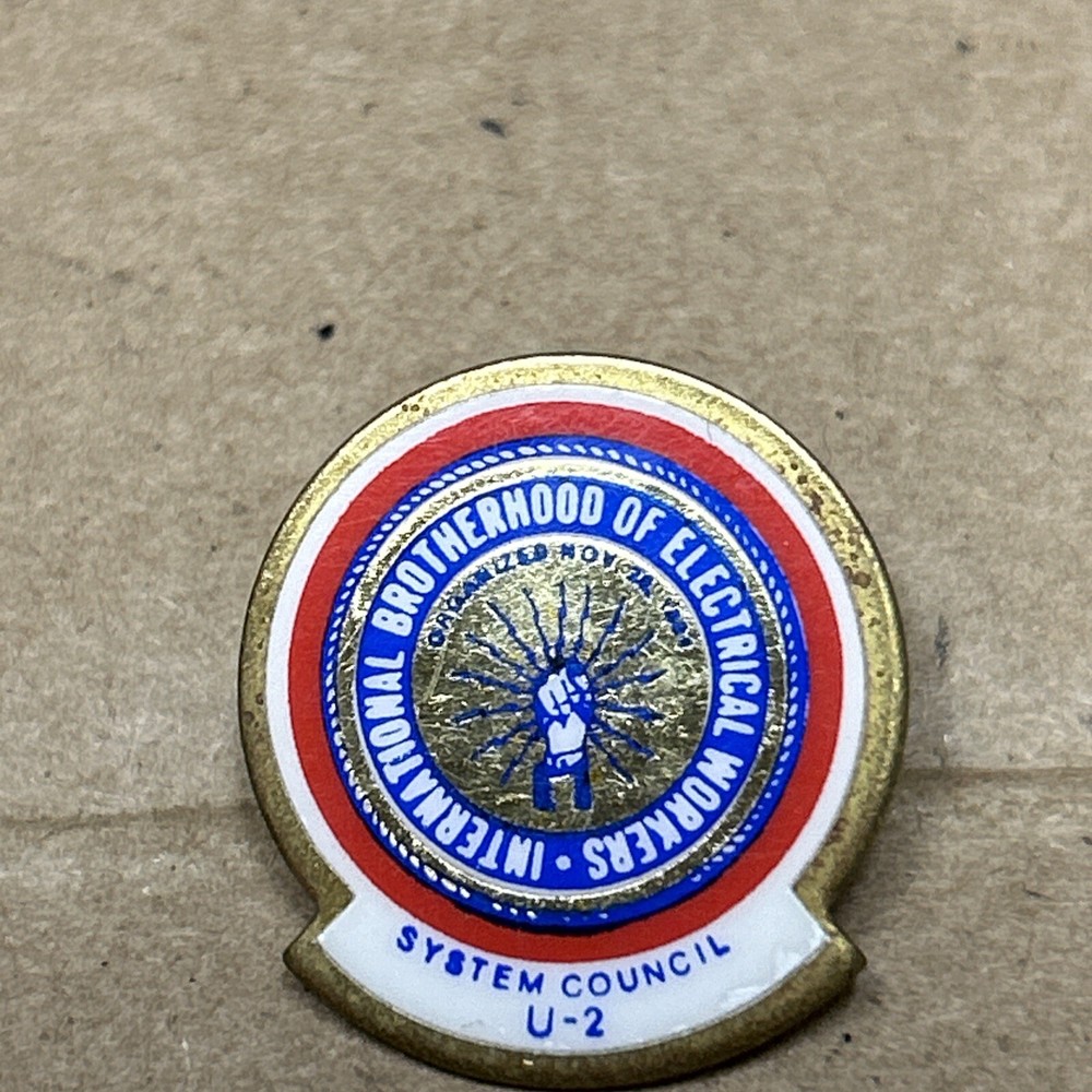 IBEW Lapel Pin System Council U-2