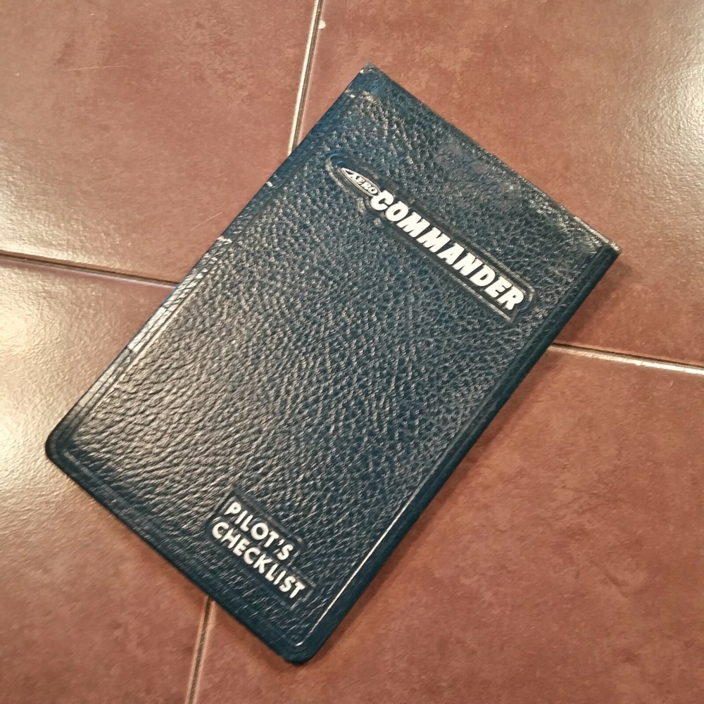 Aero Commander, Jet Commander 1121 Pilot's Condensed Check List