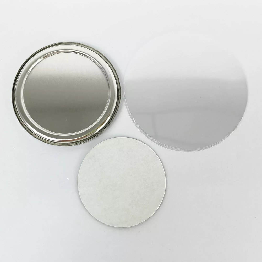 1-1/4" 32MM Rubber Magnetic Card 100 Sets/Pack Professional Button Maker