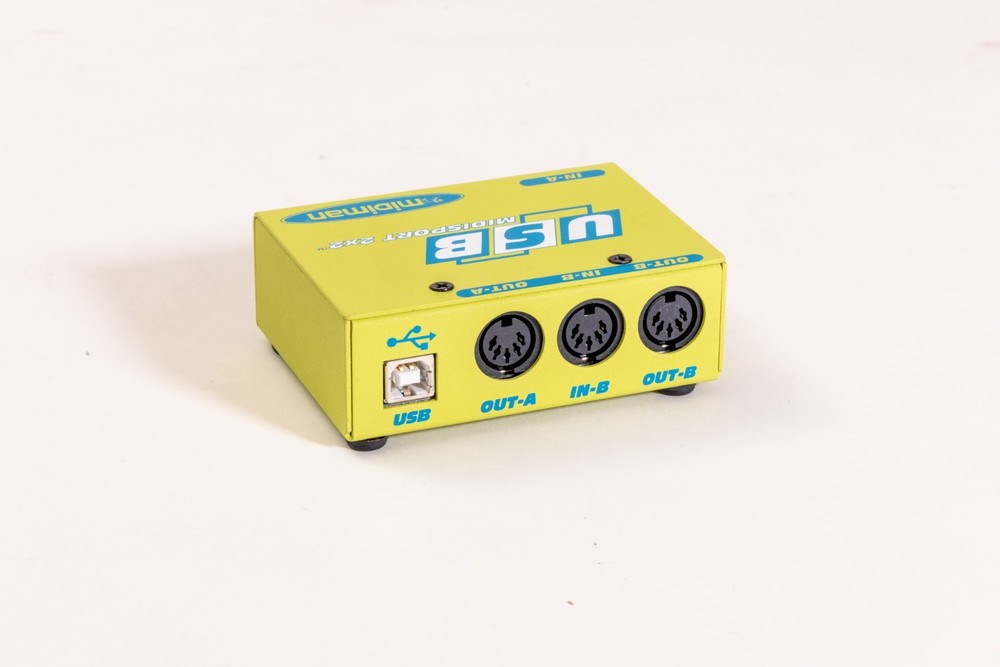 Midiman Midisport 2x2 USB MIDI Interface For Windows & Mac