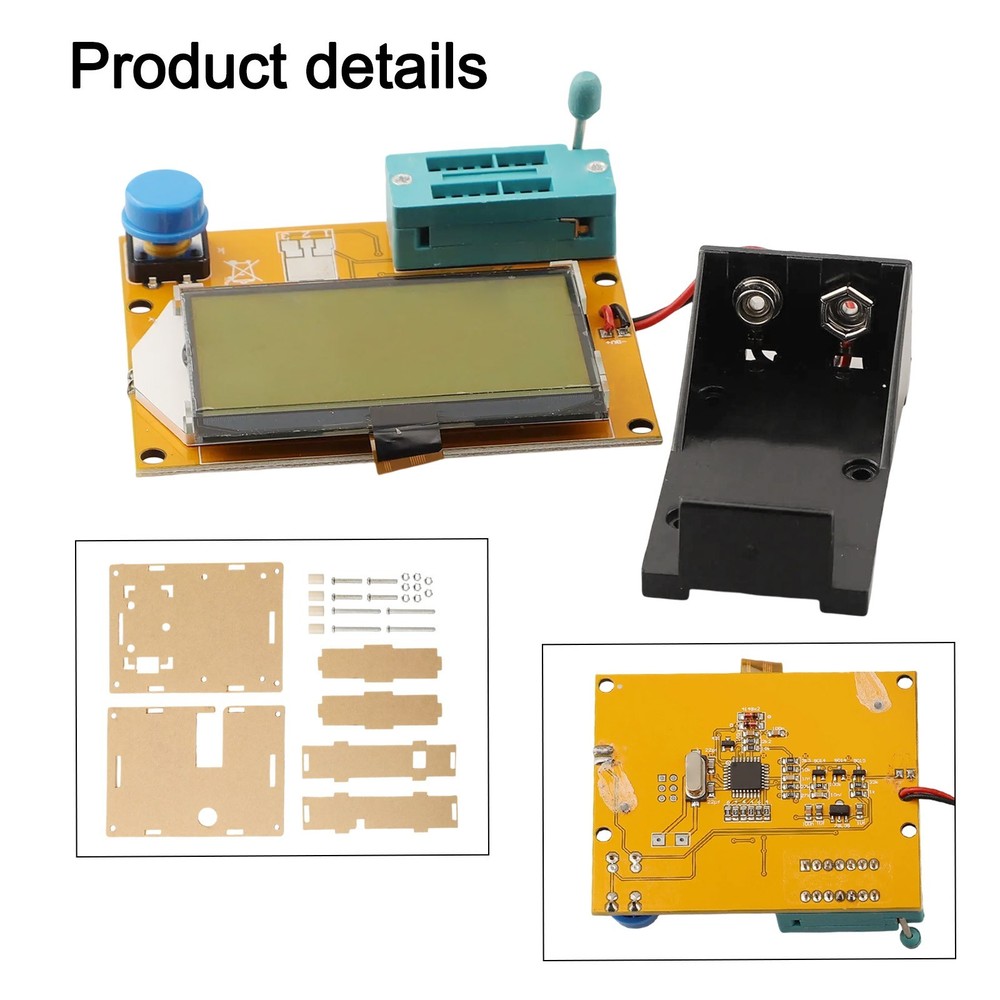 LCD Display LCRT4 Transistor Tester for Resistance Capacitance Diode and Triode