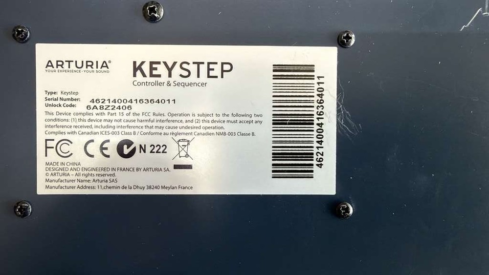 Arturia Keystep mk2 32-Key MIDI Keyboard Controller