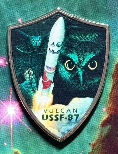 VULCAN USSF-87 CHALLENGE COIN
