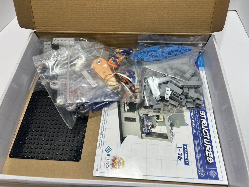 Snap Circuits Bric Structures Electronic Learning Brick Building (Complete)