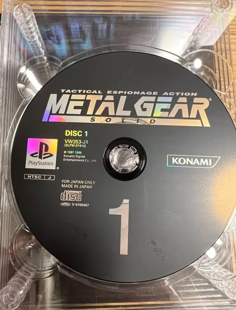 Metal Gear Solid Collection PS2 Game Solid 20th Anniversary limited Japan