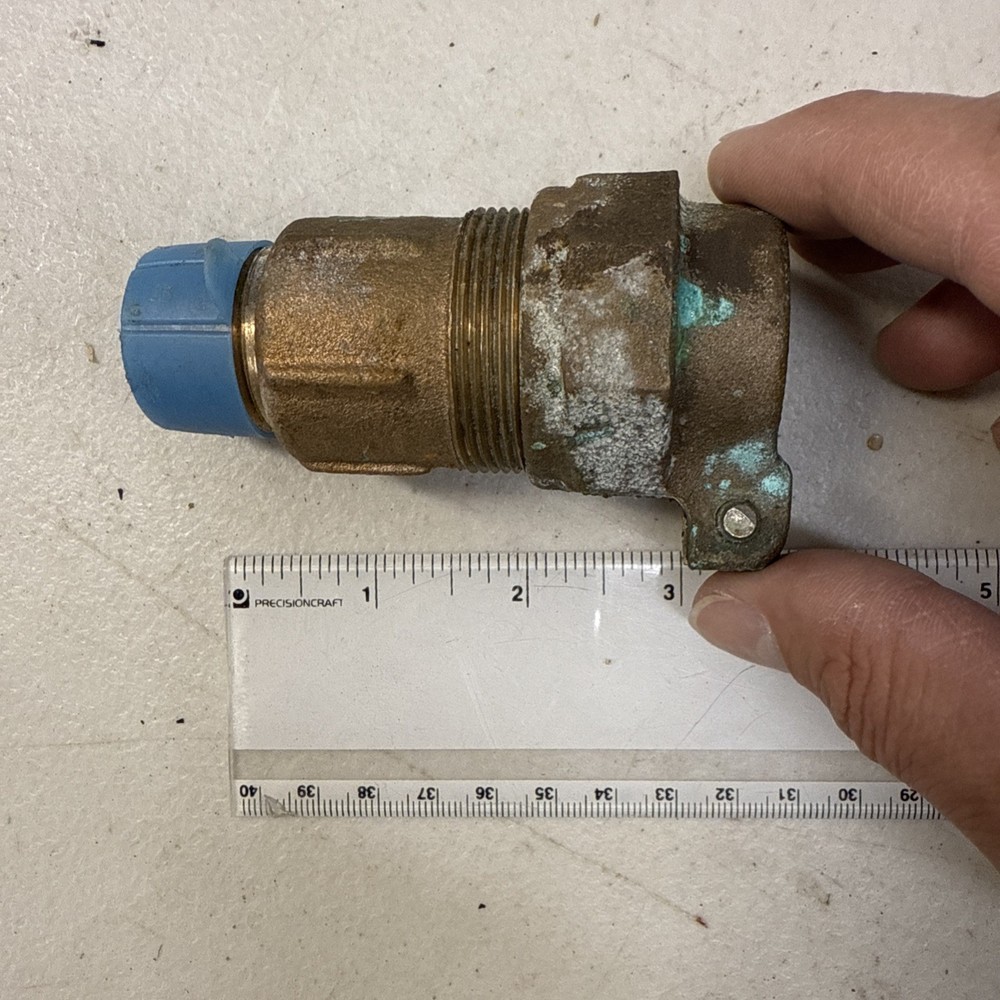Ford Meter Box Service Coupling Brass