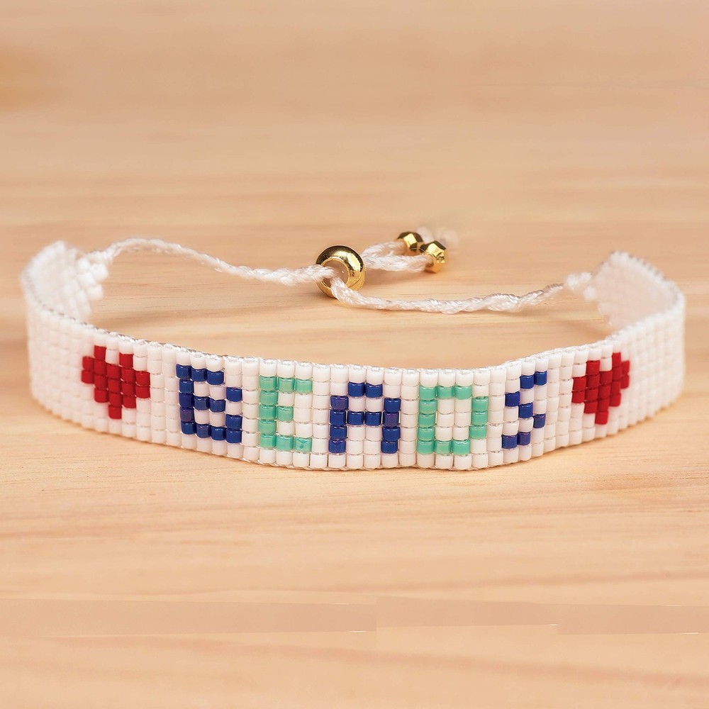 The Beadsmith LoomEEZ Japanese Bead Loom Kit – Includes Small, Pink