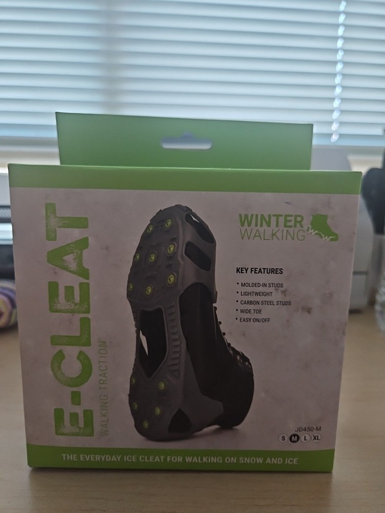 Winter Walking E-CLEAT Size M/ Ice And Snow Cleat- New