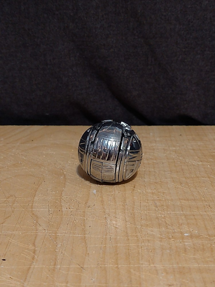 MC-16 Takara Microchange Metal Hawk Transforming Silver Robot Japan