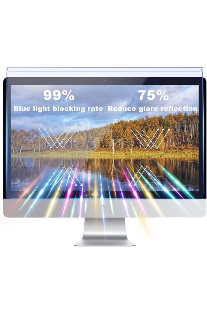 Blue Light Monitor Screen Protector (23”-24” Monitors)
