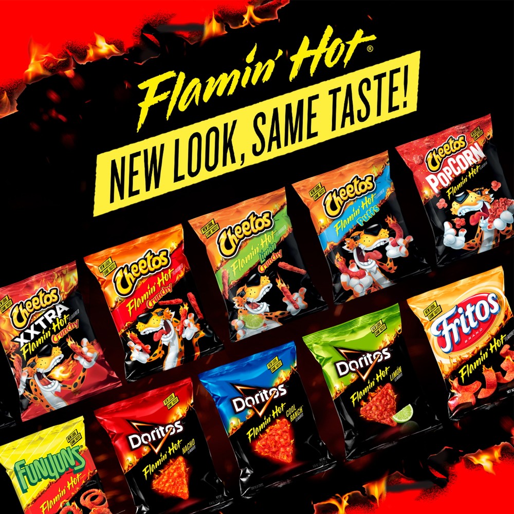 Spicy Fiery Mix Chips & Snacks Variety Pack, 42 Count