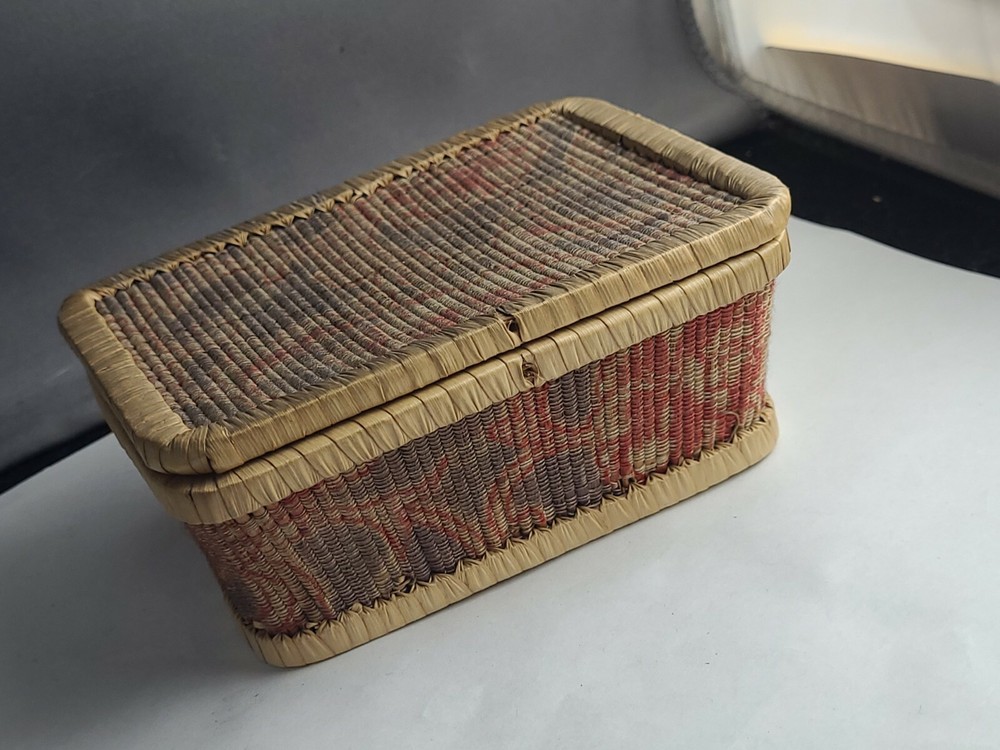 Vintage Small Asian Style Basket