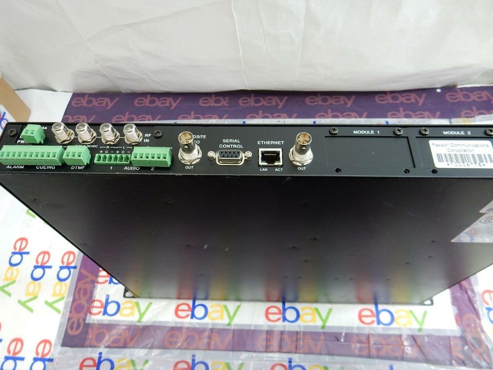 Wegener Unity 4600 Digital Media Satellite Receiver / Decoder 19" Rackmount