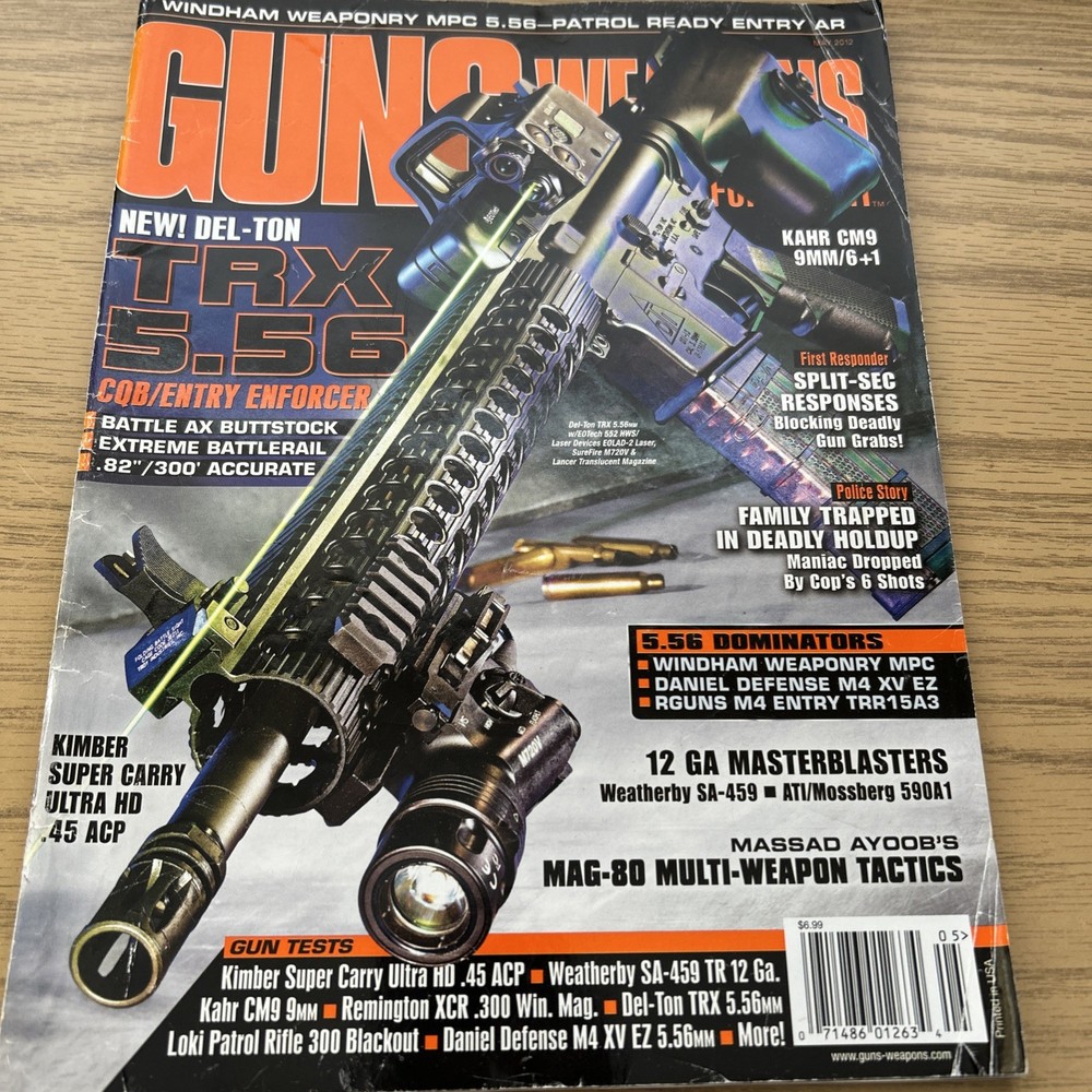 GUNS & WEAPONS FOR LAW ENFORCEMENT  MAY 2012