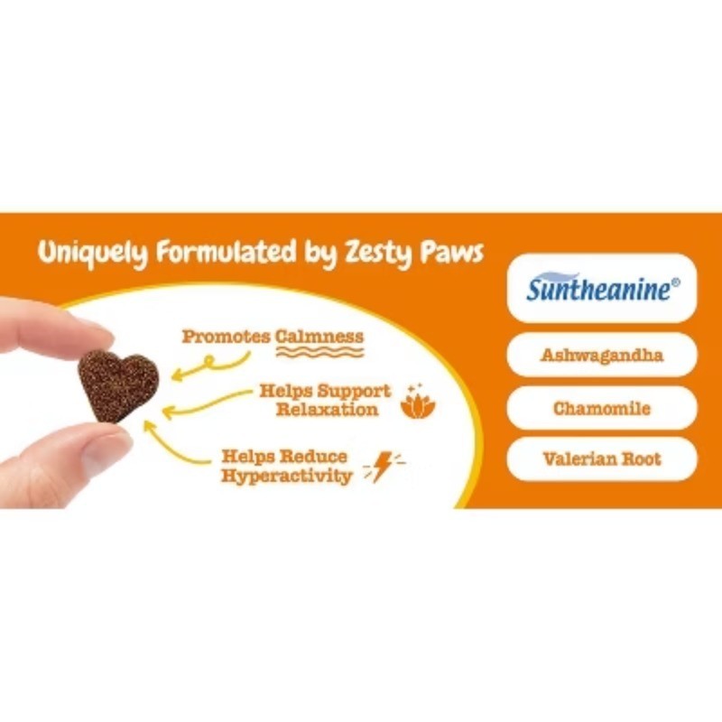 Advanced Behavior Calming Soft Chews for Dogs - Turkey Flavor - 60ct