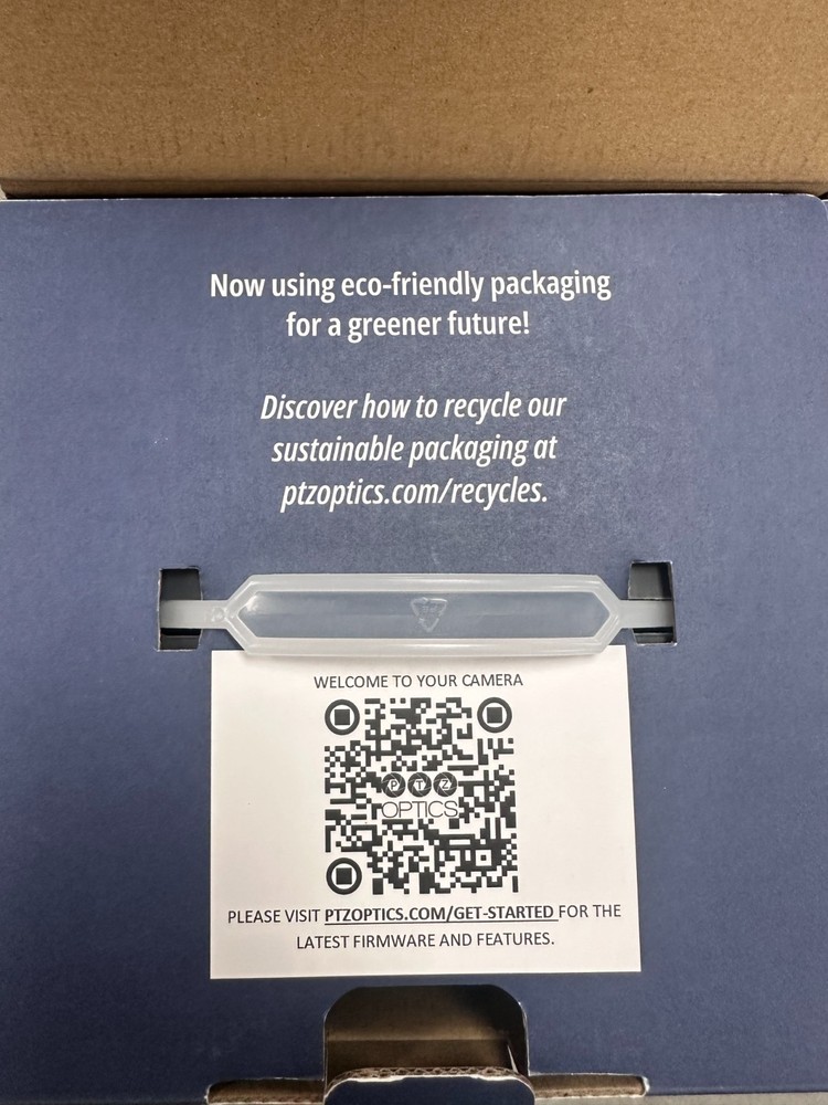 PTZOptics Move SE – 3rd Generation PTZ Camera