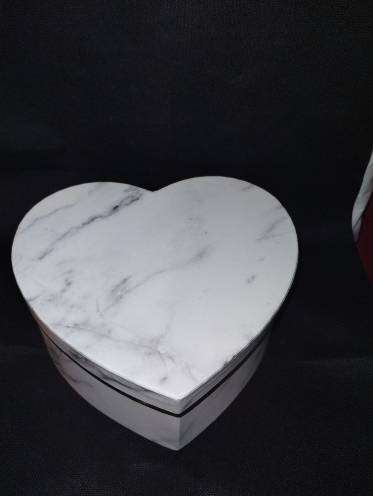 3 Pcs Heart Boxes / Nesting Boxes / Cardboard